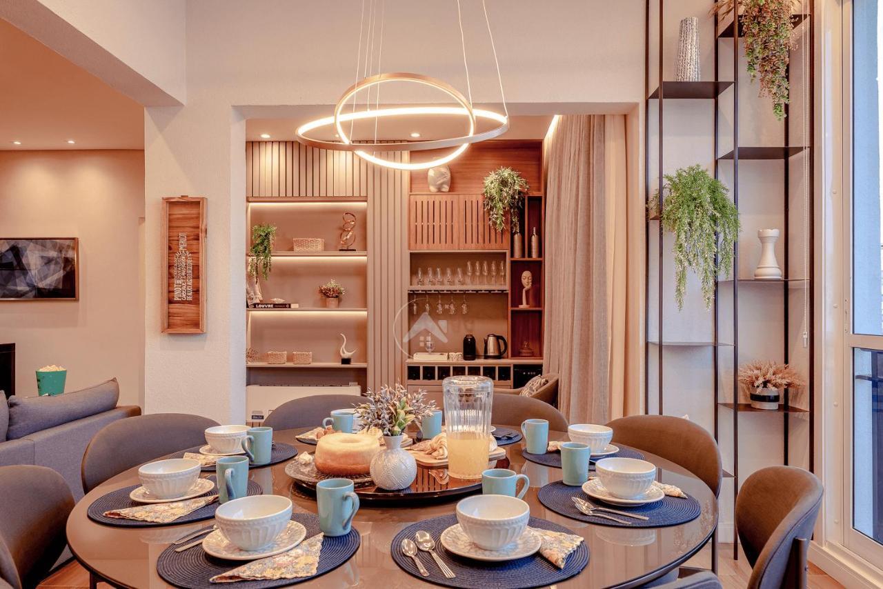 Moderna Cobertura Duplex Com 4 Suites Em Condominio Com Lazer Completo - Campos do Jordão 외부 사진