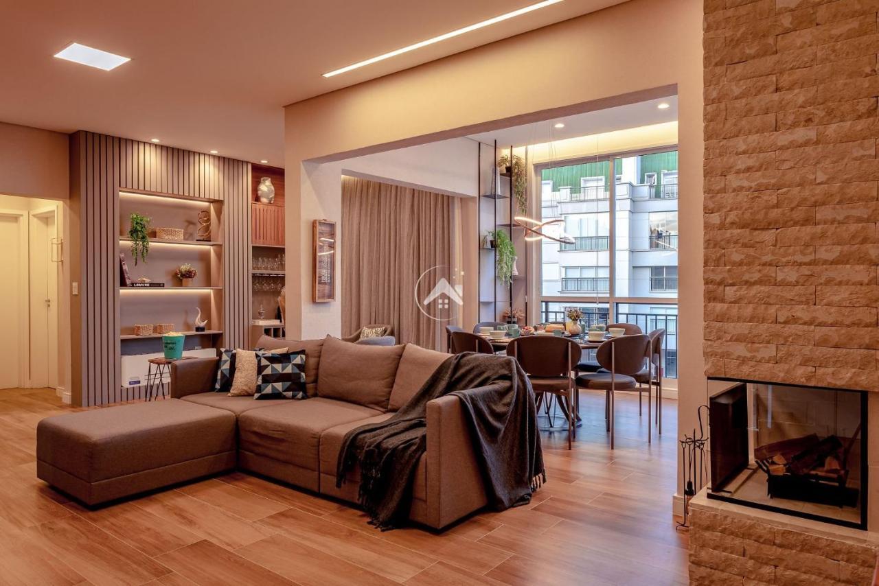 Moderna Cobertura Duplex Com 4 Suites Em Condominio Com Lazer Completo - Campos do Jordão 외부 사진